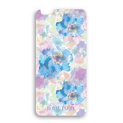 72422 [パステルフラワー/BLUE iPhone 6/6s専用背面ガラス]