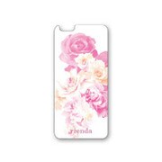 72162 [Gradation flower ピンク iPhone 6/6s専用背面ガラス]