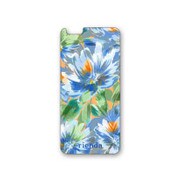 72165 [Bright flower ブルー iPhone 6/6s専用背面ガラス]