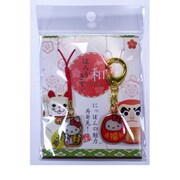 日本伝統キティ(猫・だるま) [土産品]