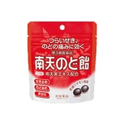 南天のど飴 黒糖シナモン風味 22錠 パウチタイプ [第3類医薬品 のど飴（咳止め） ※セルフメディケーション税制対象商品]