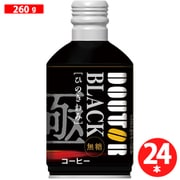 ドトールコーヒー　ひのきわみブラック ボトル缶 260g×24 [コーヒー飲料]