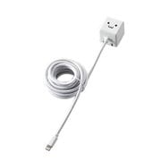Lightning AC充電器 CUBE/1A出力/ケーブル一体/2.5m/ホワイト/FACE LPA-ACLAC255WF