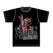 「ゴジラ対エヴァンゲリオン」 アスカ×ゴジラ スペシャルデザイン商品 Tシャツ L [キャラクターグッズ]