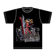 「ゴジラ対エヴァンゲリオン」 アスカ×ゴジラ スペシャルデザイン商品 Tシャツ XL [キャラクターグッズ]