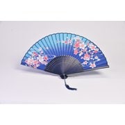 扇子 (和桜 青) [土産品]