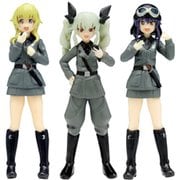 ガールズ&パンツァー アンツィオ高校フィギュアセット マカロニ作戦です [1/35スケール 未塗装フィギュア（肌色成型） 2024年4月再生産]