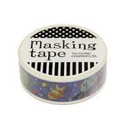 マスキングテープ スペーストラベル15mm（幅）×10m巻 M-0119