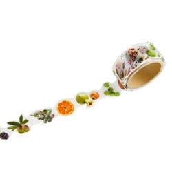 yano design 型抜きマスキングテープ series Flowers for collage フルーツ YD-MK-047