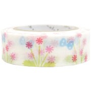 いろは和紙テープ お花畑 ks-wt-10039