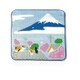 ねこ百景 [ガーゼタオル 富士山]