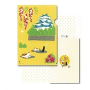 ねこ百景 [A4サイズクリアファイル 名古屋城]