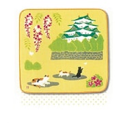 ねこ百景 [ガーゼタオル 名古屋城]