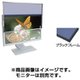 SUPER DESK 8 デスクトップモニター用フィルター ハイグレードタイプ 21.5Wインチ ブラックフレーム SD8W-215CS/b