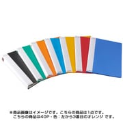 ユーズナブル クリアーファイル40P オレンジ 133USWオレンジ