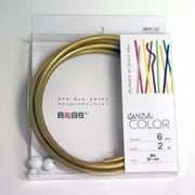 J6001WC [デザインカラーワイヤ 自遊自在 φ6.0×2m巻 ゴールド]