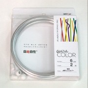 J6020WC [デザインカラーワイヤ 自遊自在 φ6.0×2m巻 メタリックシルバー]