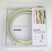 J6041WC [デザインカラーワイヤ 自遊自在 φ6.0×2m巻 オーロラ]