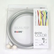 J1020WC [デザインカラーワイヤ 自遊自在 φ10.0×2m巻 メタリックシルバー]