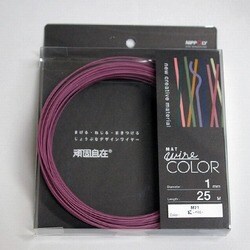G1071WC [デザインカラーワイヤ 頑固自在 φ1.0×25m巻 紅]