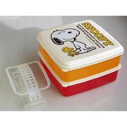 キャラクターグッズ スヌーピー ピクニックケース角型（大）2段