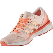 AQ5993-225 [adizero Boston boost 2 W ランニングシューズ レディース 22.5cm ヴェイパーピンクF16/ヴェイパーピンクF16/ソーラーレッド]