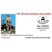 LZ35920 [1/35スケール WWII 米 カナテコを持つメカニック]