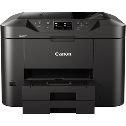 キヤノン CanonA4ビジネスインクジェット複合機 Wi-Fi 有線LAN対応 FAX/ADF搭載 顔料4色 2段カセット 対応インク：PGI-1300シリーズ MAXIFYMB2730Ω