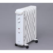 ウェーブ型オイルヒーター メカ式 ホワイト IWH-1210K-W