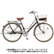 cajuna（カジュナ） ベーシックライン デラックスモデル 26型 内装3段変速 E.Xビターブラウウン CB6TP 1D72ED0