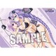 キャラクター万能ラバーマット 超次元ゲイム ネプテューヌ パープルハート&パープルシスター [トレーディングカード用品]