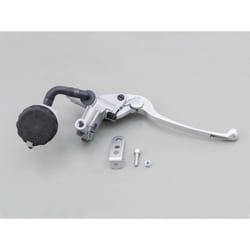 NISSIN ブレーキマスターシリンダー横型 1/2インチ シルバー/バフクリア 61739