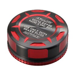 マスターシリンダータンクキャップ NISSIN φ42 レッド 92732