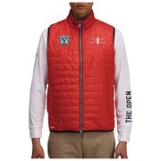 52ME660462 THE OPEN ブルゾンベストBT レッド XL