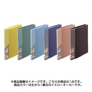 AQUA DROPs クリヤーブック ダンダン A4 20ポケット イエローオーカー N5081-5