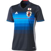 AAN09-AA0308-J3XO [2016 サッカー日本代表 ホーム レプリカユニフォーム 半袖 メンズ J3XO ナイトネイビー/ホワイト/ブライトロイヤル]