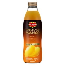 デルモンテ マンゴー20％ 750ml×6本 [果実果汁飲料]