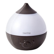 アロマ加湿器 Dew Drop S (デュードロップ S) 4畳 木目調 ダークウッド HFT-1615DW