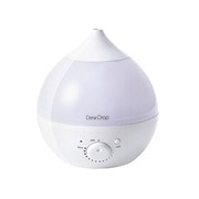 アロマ加湿器 Dew Drop M (デュードロップ M) 6畳 ホワイト HFT-1616WH