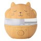 うるおいにゃんこ アロマ加湿器 L 木目調 ナチュラルウッド HFT-1629NW