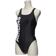 BDQ67-AJ8379-J/OT [lineage young one piece 水着 レディース J/OT ブラック/ホワイト]