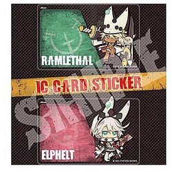 ヨドバシ Com バースデイ Guilty Gear Xrd Revelator Icカードステッカー 04 ラムレザル エルフェルト 128mm 1mm 通販 全品無料配達