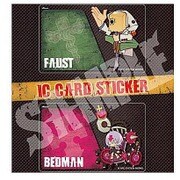 GUILTY GEAR Xrd-REVELATOR- ICカードステッカー 10 ファウスト&ベッドマン [128mm×182mm]