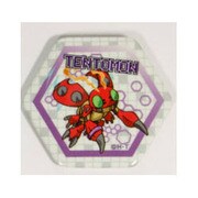デジモンアドベンチャー 高発光缶バッジ テントモン [キャラクターグッズ]
