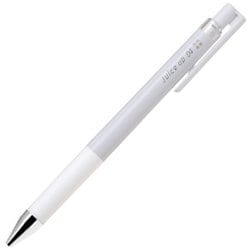Juice up 水性顔料 ゲルインキボールペン ジュースアップ 0.4mm/超極細 ホワイト LJP-20S4-W