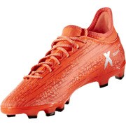S79550-270 [ハードグラウンド用サッカースパイク エックス 16.3 HG メンズ 27.0cm ソーラーレッド/シルバーメット/ハイレス レッド F13]