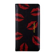 72310 [iPhone 7用 4.7インチ 手帳ケース VIVAYOU リップ ブラック]