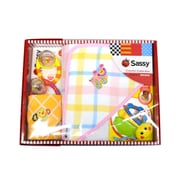 Sassy(ライセンス) 出産祝いおくるみセット ピンク