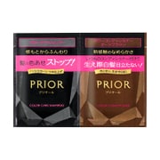 PRIOR（プリオール） シャンプー＆カラーコンディショナー 1DAYトライアルセット N ダークブラウン（深みのある茶色） [トライアルセット]