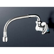 KVK K10FLR30-JAN 横自在水栓300 フレキ付 [水廻り用品]